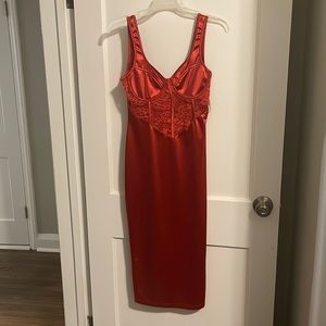Satin Evening dress